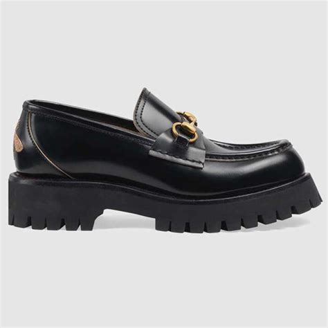 womens gucci loafer shiny upper with buckle|Gucci lace up loafers.